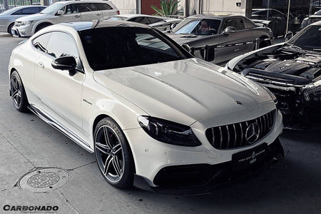 2015-2021 Mercedes Benz C-Class W205 Coupe PS Style Side Skirts - Carbonado Aero