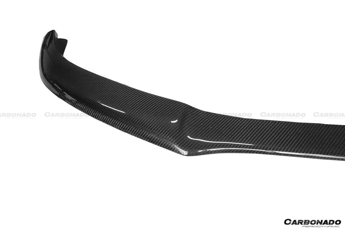 2015-2021 Mercedes Benz W205 C63/S AMG Sedan BKSS Style Carbon Fiber Front Lip - Carbonado Aero