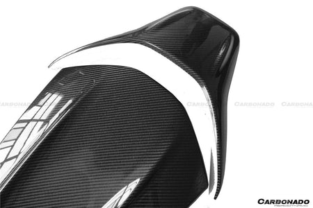 2015-2021 Mercedes Benz C63/S/CLA45/A45 AMG Sedan Carbon Fiber Seat-back Cover - Carbonado Aero