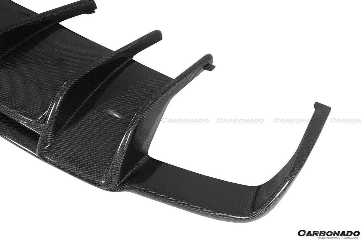 2011-2015 Mercedes Benz CLS350 CLS63 AMG W218 RT Style Rear Diffuser - Carbonado Aero