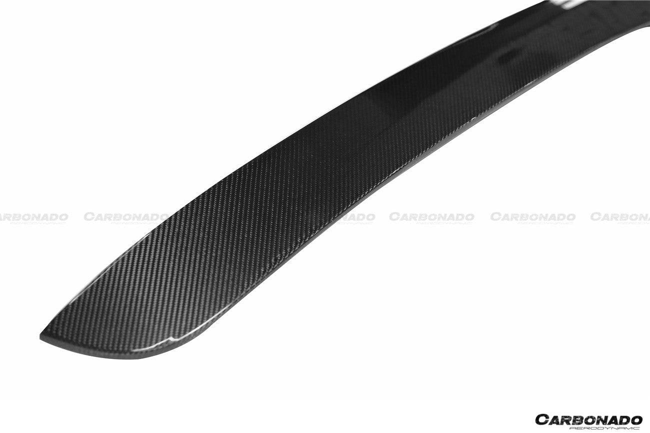 2014-2020 Mercedes Benz S63 AMG W222 Sedan MSY Style Carbon Fiber Roof Spoiler - Carbonado Aero