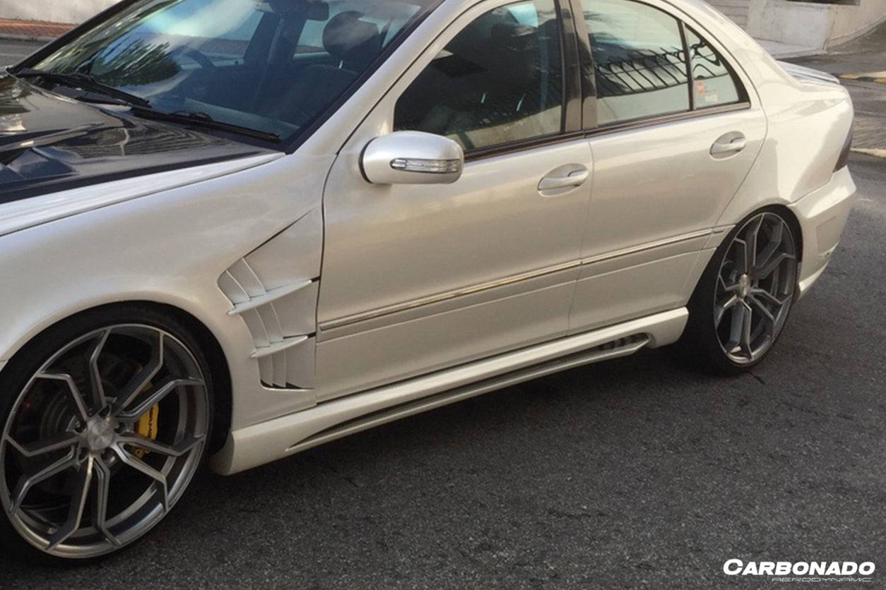 2001-2007 Mercedes Benz W203 C Class WI Style Fender - Carbonado Aero