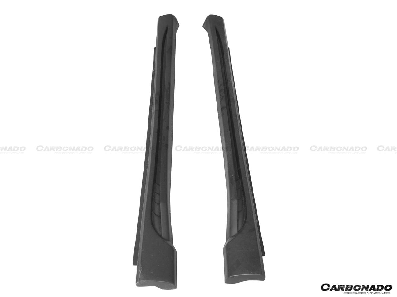 2001-2007 Mercedes Benz W203 C Class WI Style Side Skirts - Carbonado Aero