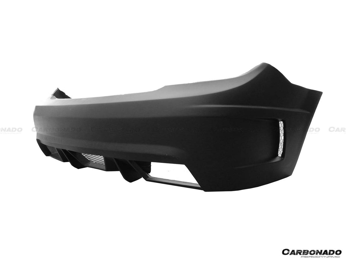 2008-2011 Mercedes Benz W204 C63 AMG BK Style Rear Bumper - Carbonado Aero