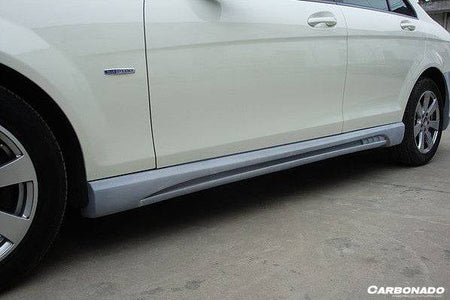 2008-2014 Mercedes Benz W204 C Class DE Style Side Skirts - Carbonado Aero