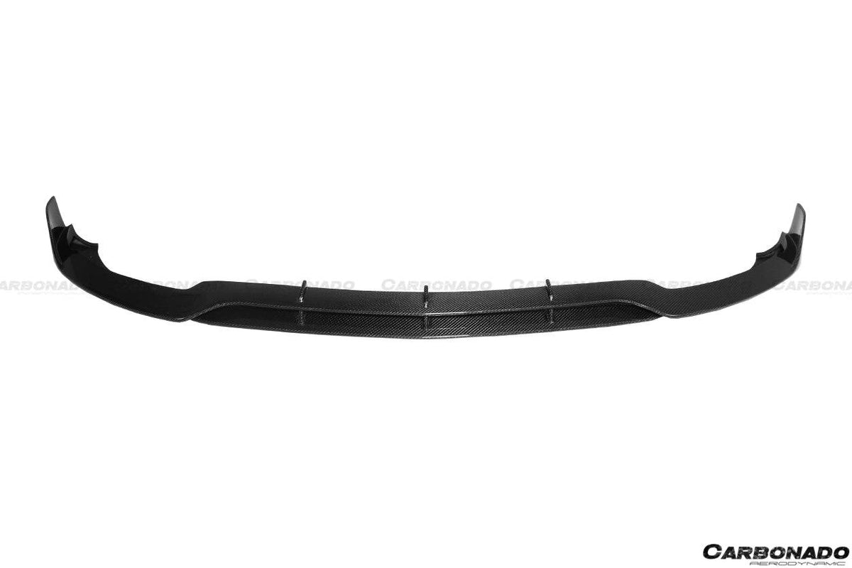 2015-2018 Mercedes Benz W205 C63/S AMG Coupe BR Style Front Lip - Carbonado Aero