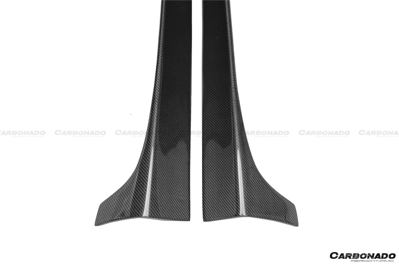 2010-2018 Mercedes Benz W218 CLS Class DP Style Side Skirts Under Board - Carbonado Aero