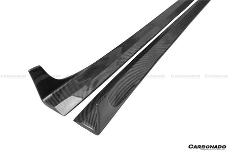 2010-2018 Mercedes Benz W218 CLS Class DP Style Side Skirts Under Board - Carbonado Aero