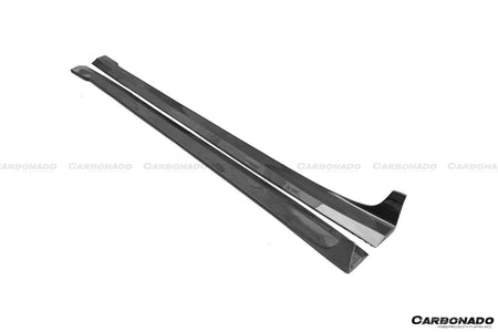 2010-2018 Mercedes Benz W218 CLS Class DP Style Side Skirts Under Board - Carbonado Aero