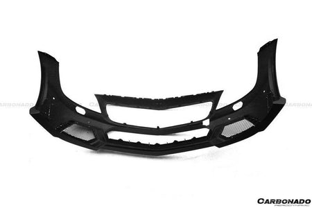 2010-2017 Mercedes Benz W218 CLS Class WD Style Front Bumper w/ LED - Carbonado Aero