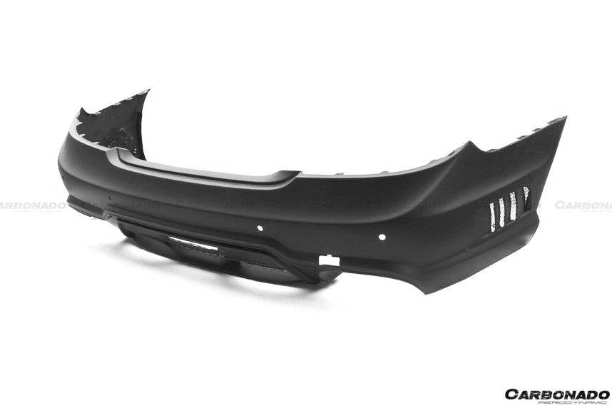 2010-2017 Mercedes Benz W218 CLS Class WD Style Rear Bumper w/ Tip - Carbonado Aero