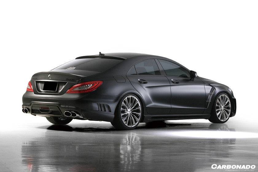 2010-2017 Mercedes Benz W218 CLS Class WD Style Side Skirts - Carbonado