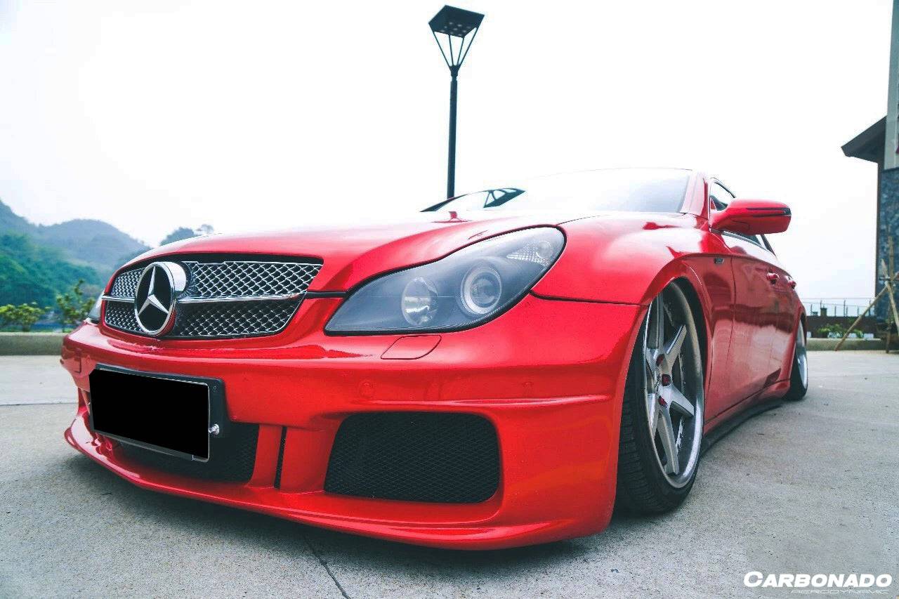 2005-2009 Mercedes Benz W219 Cls Class BRS Style Front Bumper - Carbonado Aero