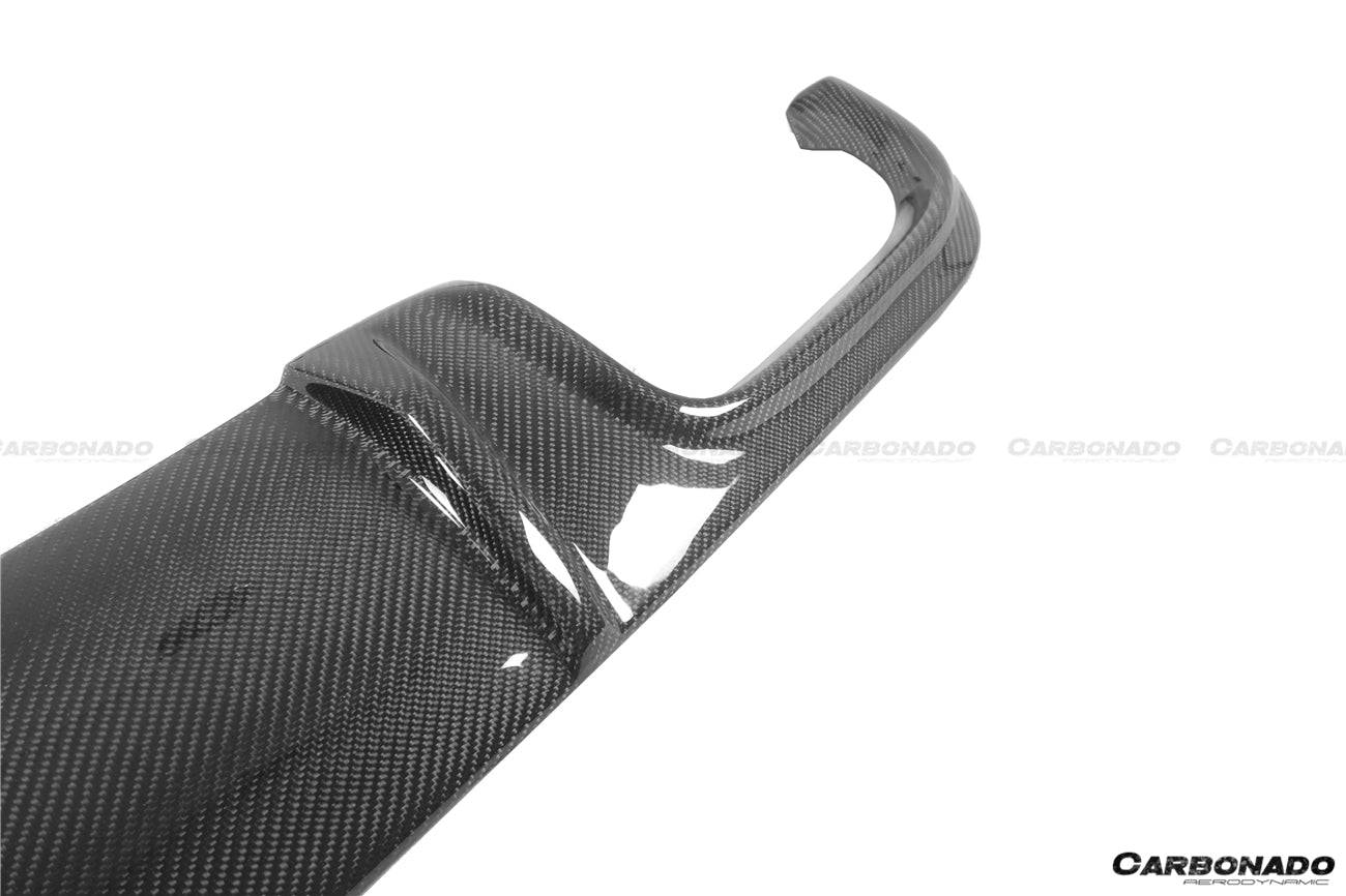 2006-2010 Mercedes Benz W219 CLS63 CLS55 AMG Carbon Fiber Rear Diffuser Lip - Carbonado Aero