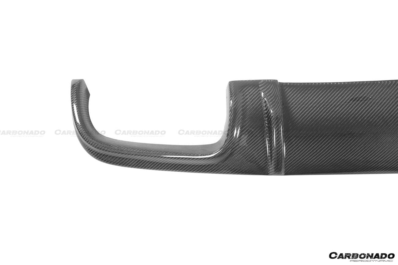 2006-2010 Mercedes Benz W219 CLS63 CLS55 AMG Carbon Fiber Rear Diffuser Lip - Carbonado Aero