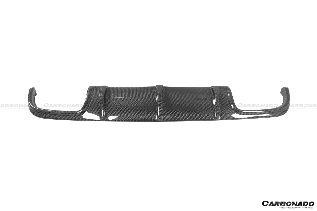 2006-2010 Mercedes Benz W219 CLS63 CLS55 AMG Carbon Fiber Rear Diffuser Lip - Carbonado Aero