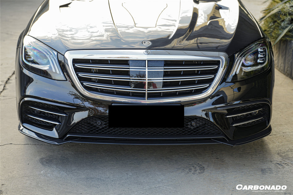 Alerón de maletero de fibra de carbono estilo Sedan RT para Mercedes Benz S63 S Class W222 2014-2020