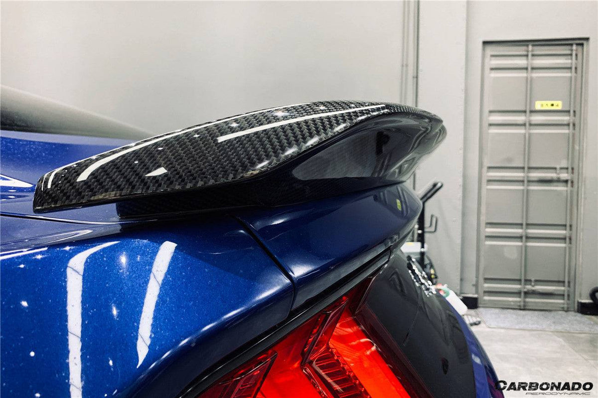 2014-2023 Ford Mustang BM Style Carbon Fiber Trunk Spoiler - Carbonado Aero