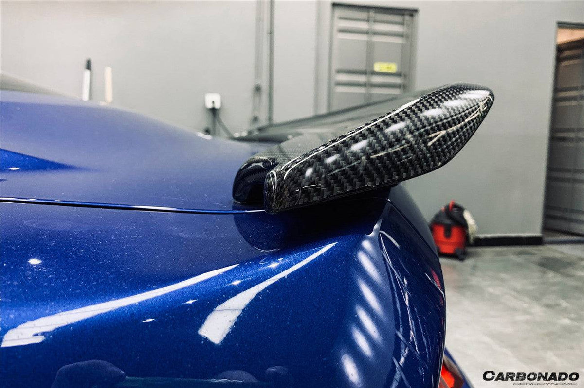 2014-2023 Ford Mustang BM Style Carbon Fiber Trunk Spoiler - Carbonado Aero