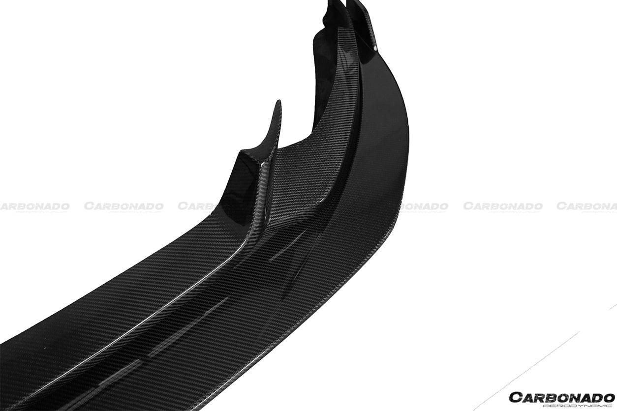 2014-2017 Ford Mustang HY Style Carbon Fiber Front Lip - Carbonado Aero