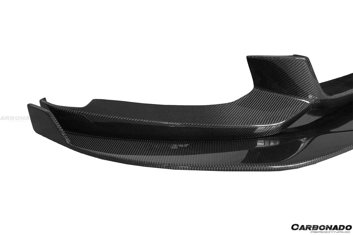 2014-2017 Ford Mustang HY Style Carbon Fiber Front Lip - Carbonado Aero