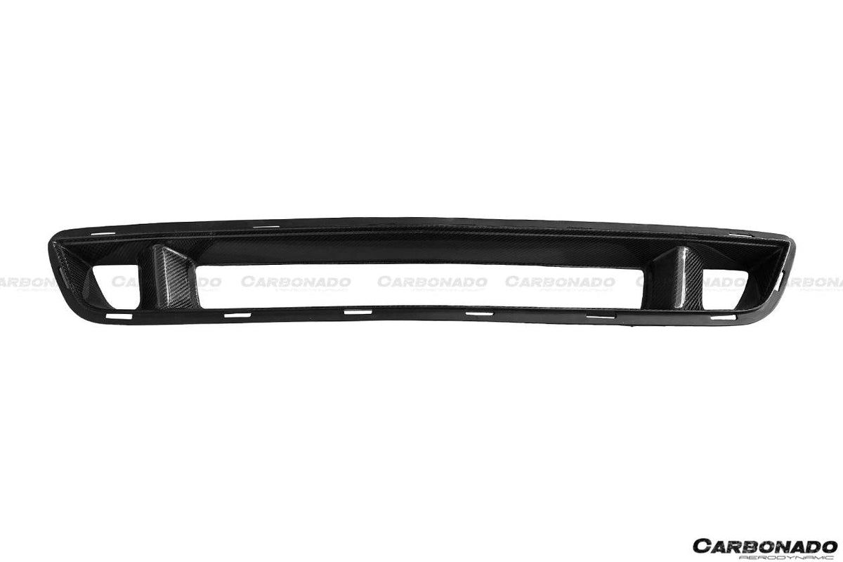 2014-2017 Ford Mustang TRU Style Carbon Fiber Front Bumper Down-Grill - Carbonado Aero