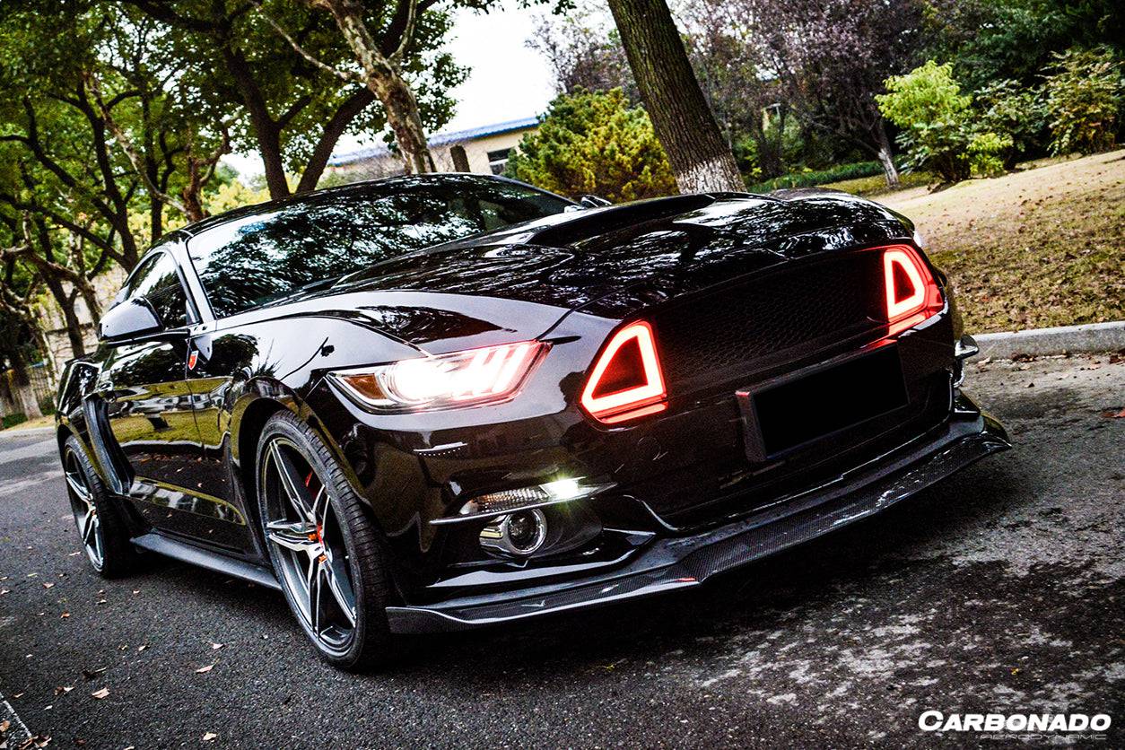 2014-2017 Ford Mustang RSH Style Hood Scoop Cover - Carbonado Aero