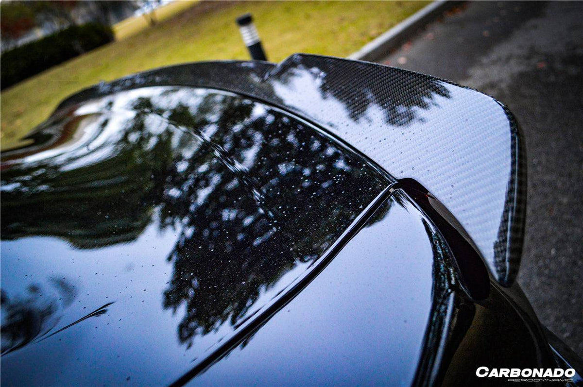 2015-2023 Ford Mustang Rsh Style Carbon Fiber Turnk Spoiler - Carbonado