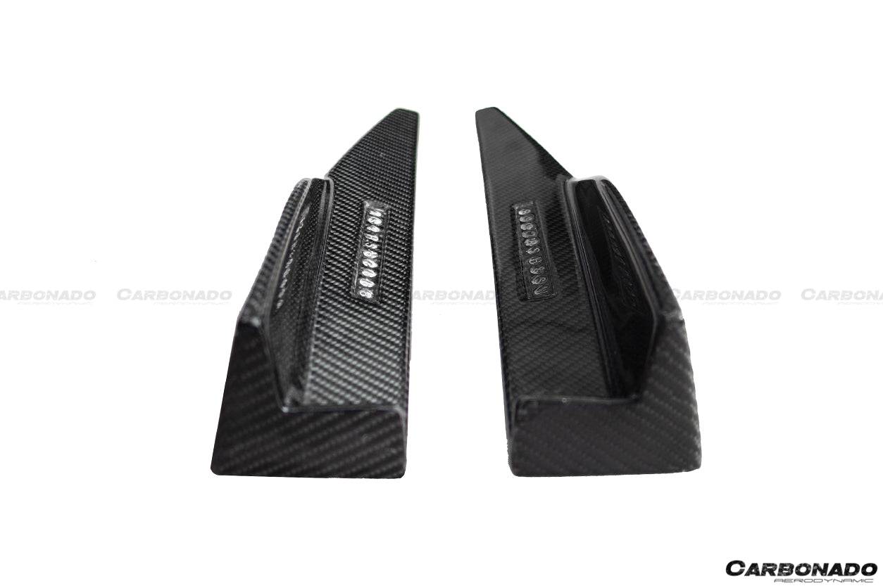 2014-2017 Ford Mustang Rsh Style Side Skirts Winglets - Carbonado Aero