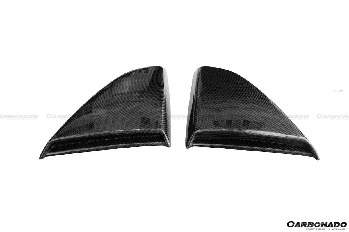 2014-2017 Ford Mustang Rsh Style Quarter Window Scoops - Carbonado Aero