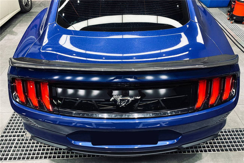 2014-2023 Ford Mustang BM Style Carbon Fiber Trunk Spoiler