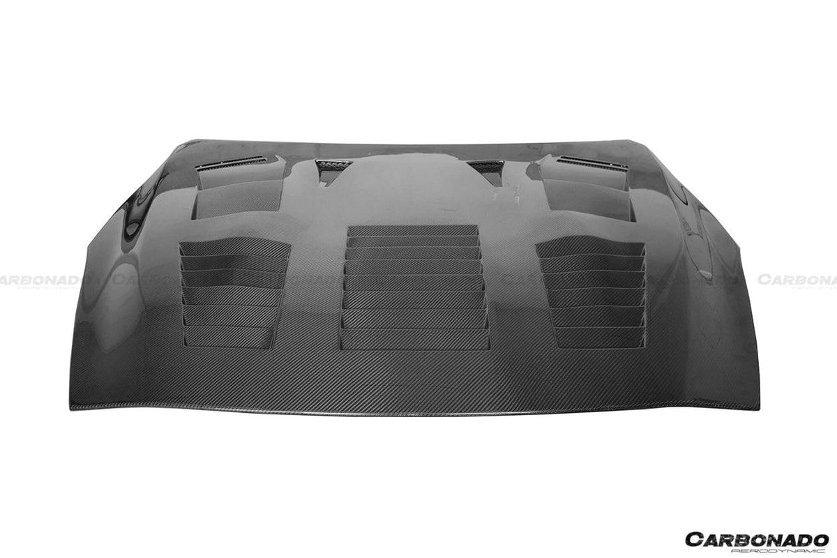 2009-2016 Nissan GTR R35 CBA/DBA TP-2 Style Hood - Carbonado Aero