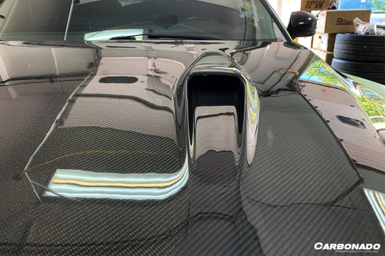 2008-2016 Nissan GTR R35 CBA/DBA BSE Style Carbon Fiber Hood - Carbonado