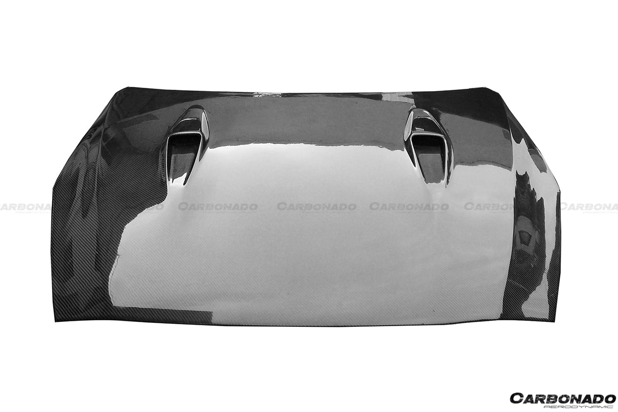 2008-2016 Nissan GTR R35 CBA/DBA BSE Style Carbon Fiber Hood - Carbonado Aero