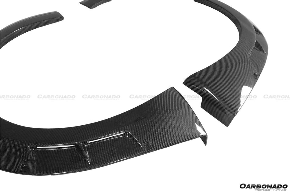 2008-2016 Nissan GTR R35 CBA/DBA BSE Style Carbon Fiber Rear fender Flare - Carbonado