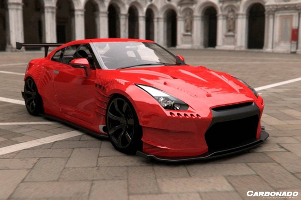 2008-2016 Nissan GTR R35 CBA/DBA BSP Style Wide Full Body Kit - Carbonado Aero