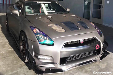 2009-2016 Nissan GTR R35 CBA/DBA TP-2 Style Hood - Carbonado Aero