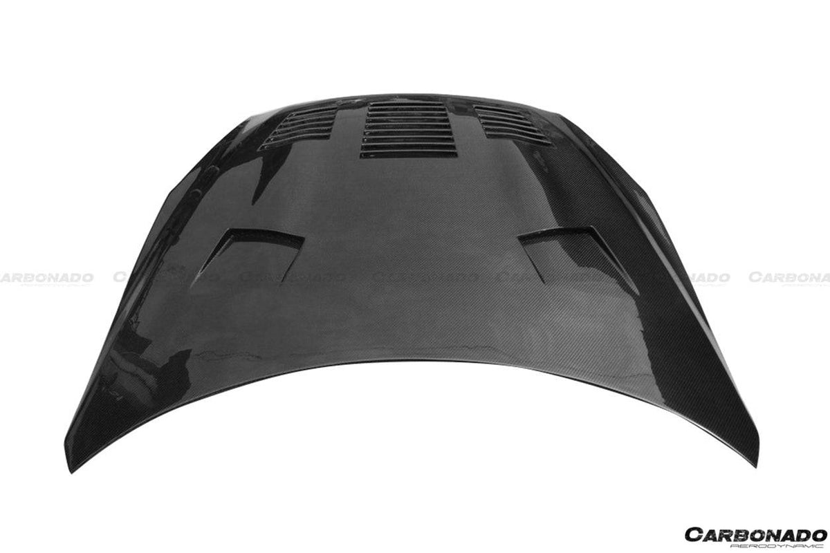 2008-2016 Nissan GTR R35 CBA/DBA TP Style Carbon Fiber Hood - Carbonado Aero