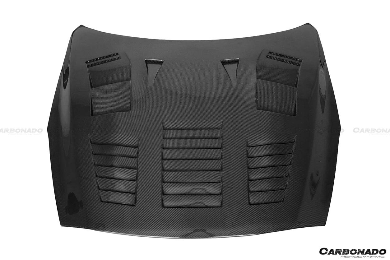 2009-2016 Nissan GTR R35 CBA/DBA TP-2 Style Hood - Carbonado Aero