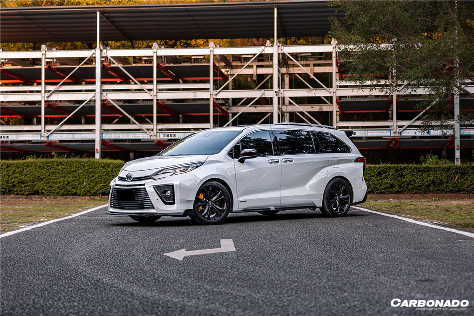 2021-UP Toyota GR SIENNA CA-II Style PP Material Front Bumper With light