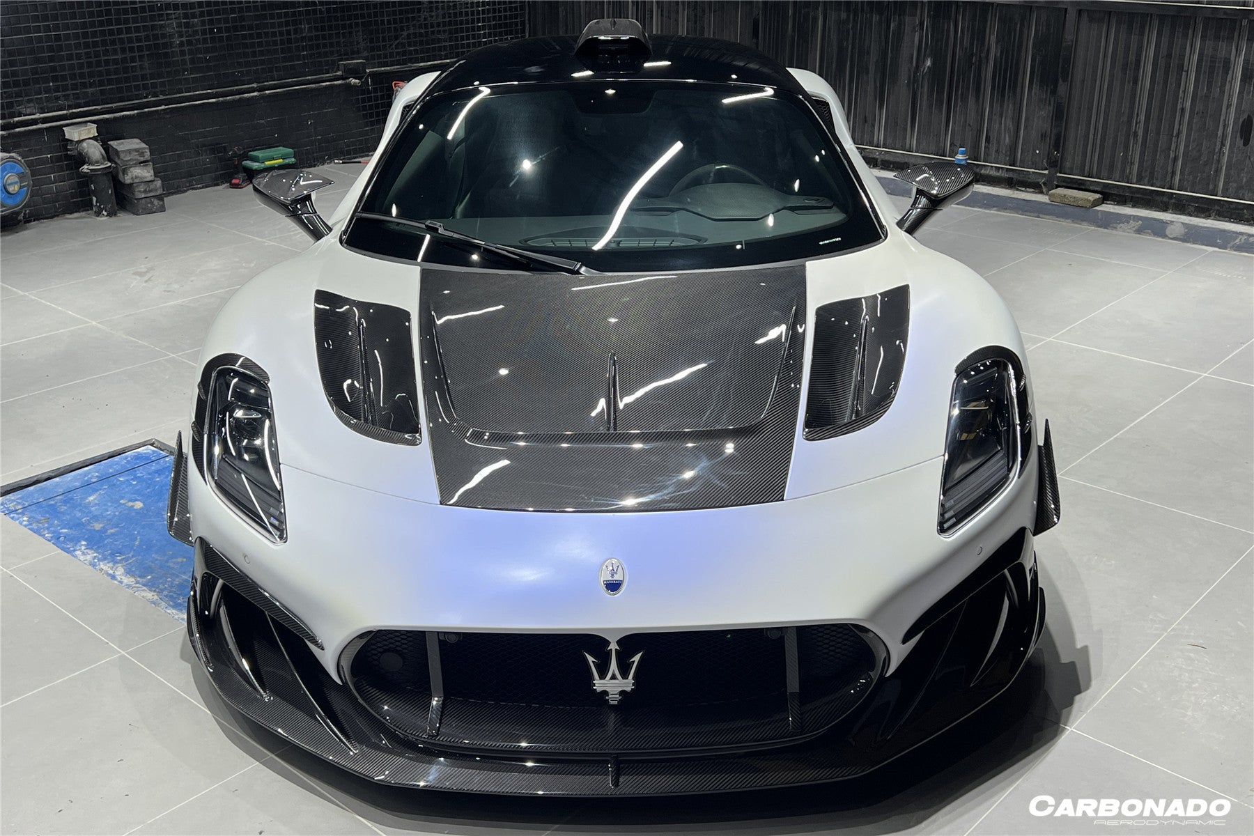 2020-2024 Maserati MC20 MSY Style DRY Carbon Fiber Fender Vents