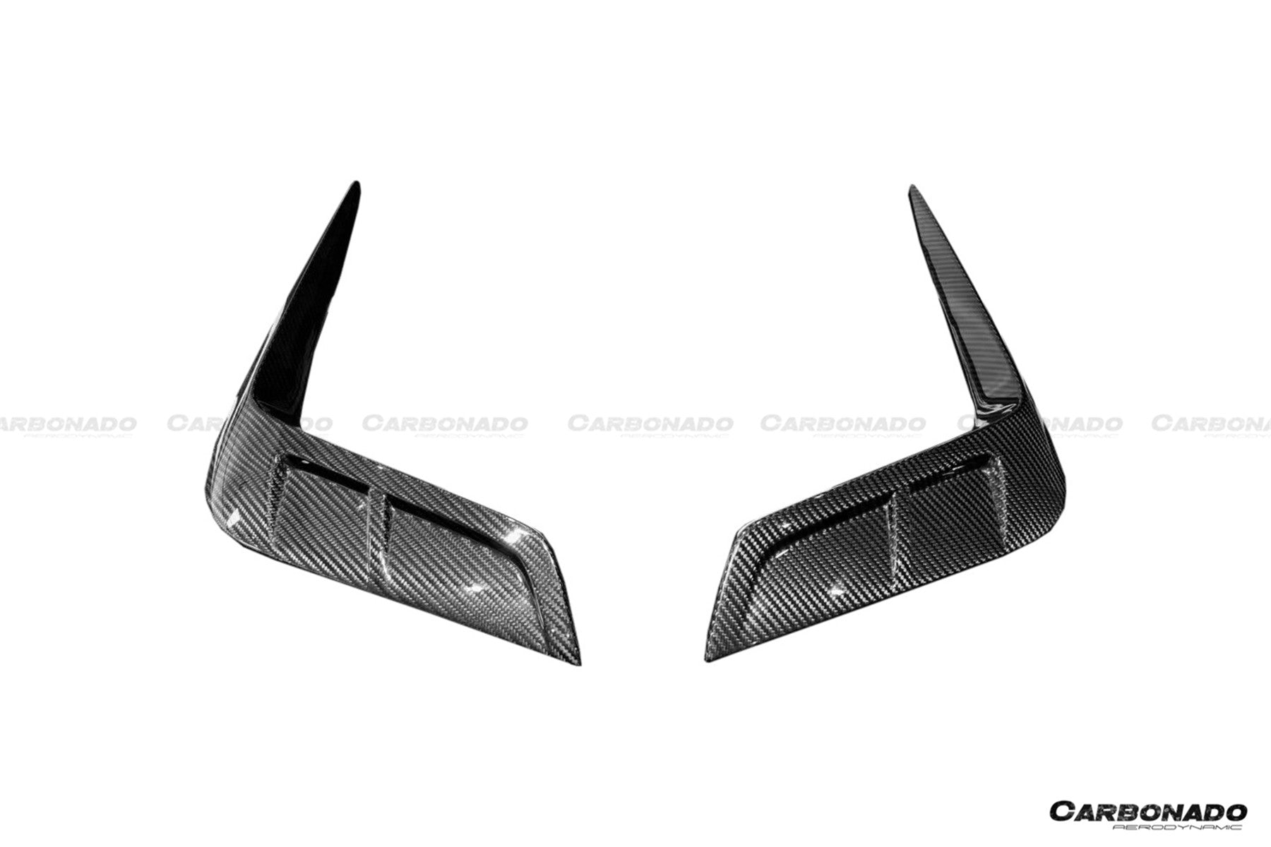 2020-2025 Maserati MC20 MSY Style DRY Carbon Fiber Front Bumper