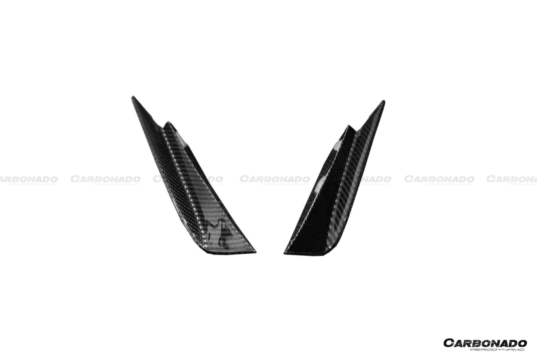2020-2025 Maserati MC20 MSY Style DRY Carbon Fiber Front Bumper