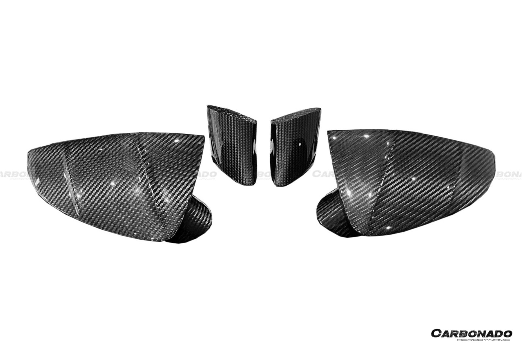 2020-UP Maserati MC20 MCPura MSY Style DRY Carbon Fiber Mirror