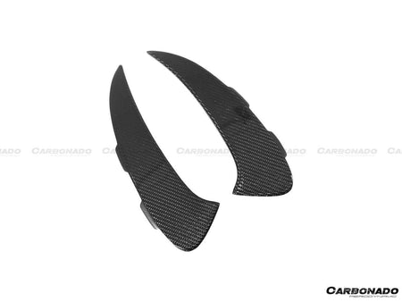 2019-2023 Mercedes Benz AMG GT63/S 4Door Coupe X290 OEM Style Carbon Fiber Rear Canards - Carbonado Aero