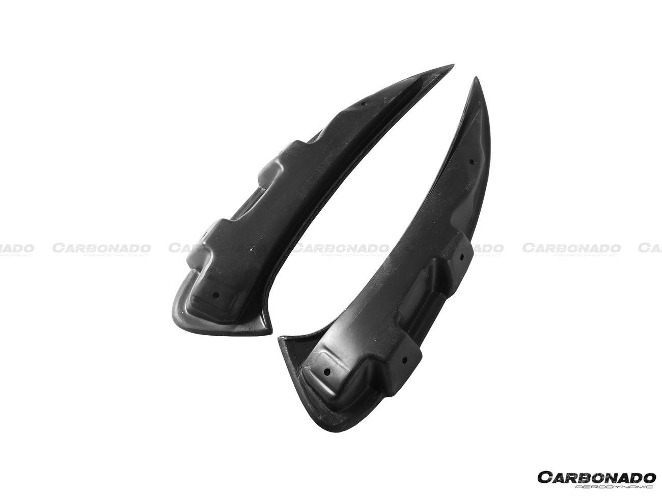 2019-2023 Mercedes Benz AMG GT63/S 4Door Coupe X290 OEM Style Carbon Fiber Rear Canards - Carbonado Aero