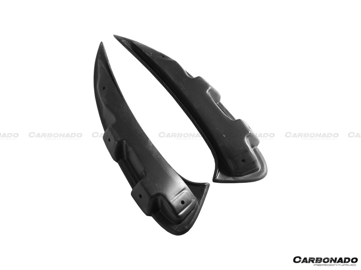 2019-2023 Mercedes Benz AMG GT63/S 4Door Coupe X290 OEM Style Carbon Fiber Rear Canards - Carbonado Aero