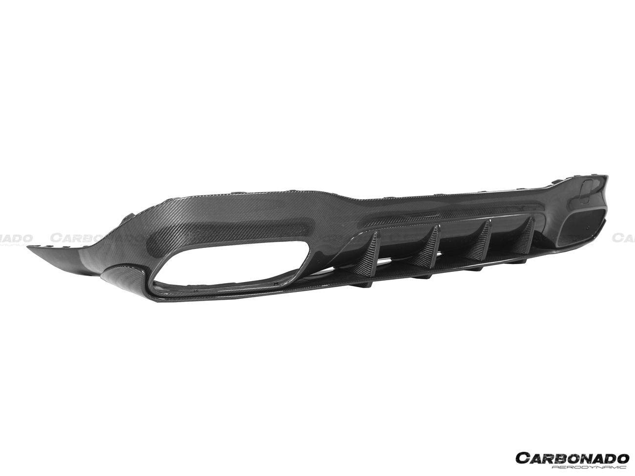 2019-2023 Mercedes Benz AMG GT63/S 4Door Coupe X290 OEM Style Carbon Fiber Rear Diffuser - Carbonado Aero