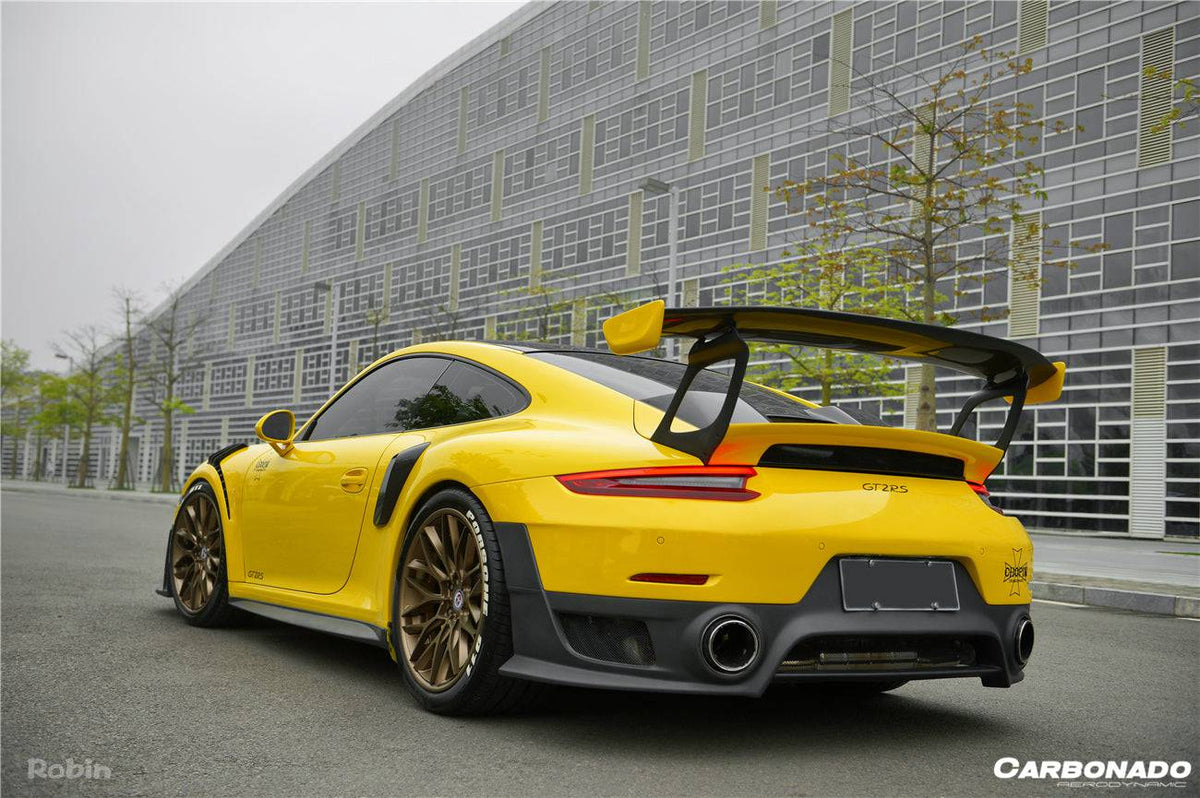 2012-2015 Porsche 911 991.1 Carrera/S GT2RS Style Side Skirts - Carbonado Aero