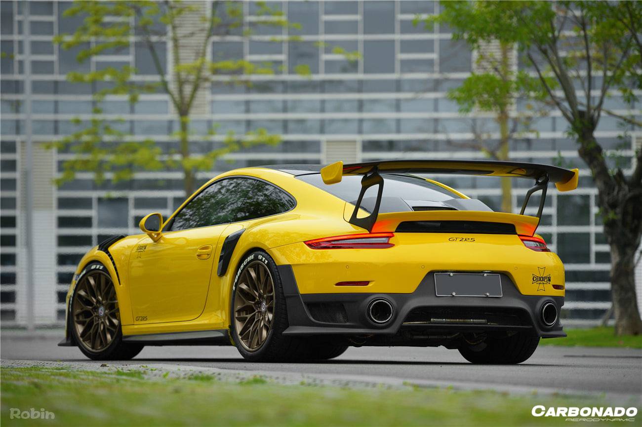 2012-2015 Porsche 911 991.1 Carrera/S GT2RS Style Rear Bumper (Need Change 991.2 Tailight) - Carbonado